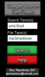 Google Search File Finder