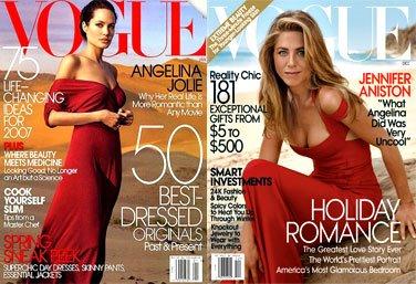 Angelina Jolie et Jennifer Aniston : La guerre de Vogue !