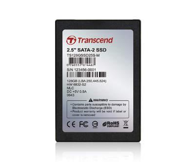 Un disque SSD de 128Go à 300 dollars chez Transcend