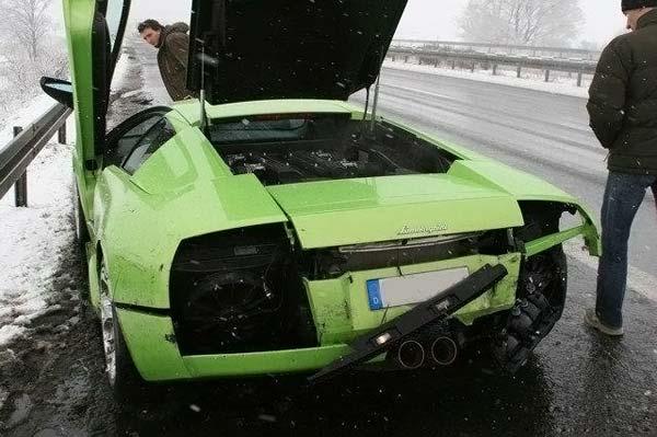 Accident Lamborghini
