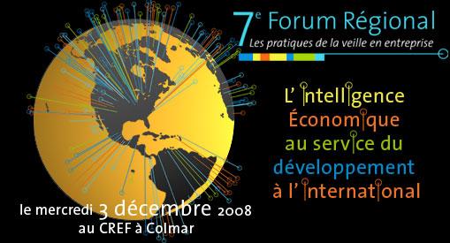 7ème Forum des pratiques de la veille en entreprise le 3 décembre prochain forum ie