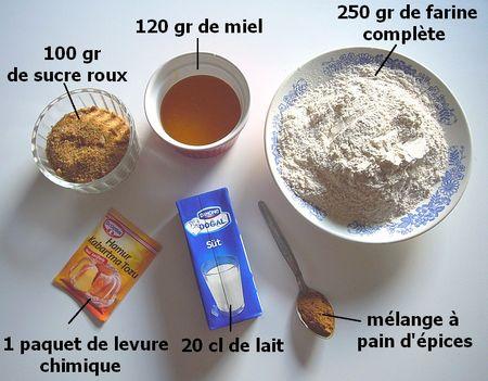 Pain d'epices moelleux Les_ingr_dients