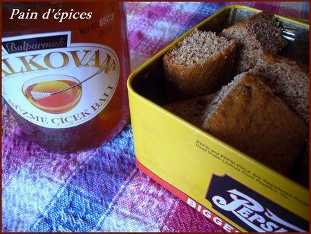 Pain d'epices moelleux presentation