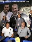 Zinedine Zidane et Ronaldo en conférence de presse
