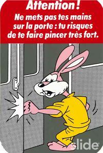 Lapin du métro