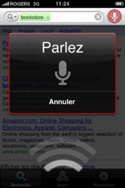  Google Mobile App avec reconnaissance vocale pour l’iPhone est disponible!