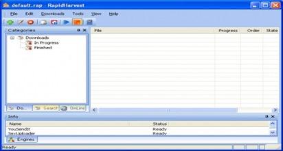 16 Logiciels pour télécharger de rapidshare et autres hébergeurs rapidharvest