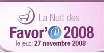 La Fevad : Les Favoris 2008, Election des meilleurs site e-commerce français