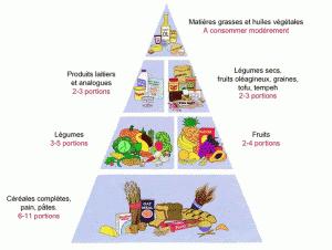 Pyramide alimentaire végétalienne
