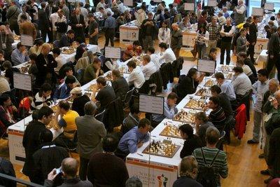 Vue générale sur les olympiades d'échecs de Dresde