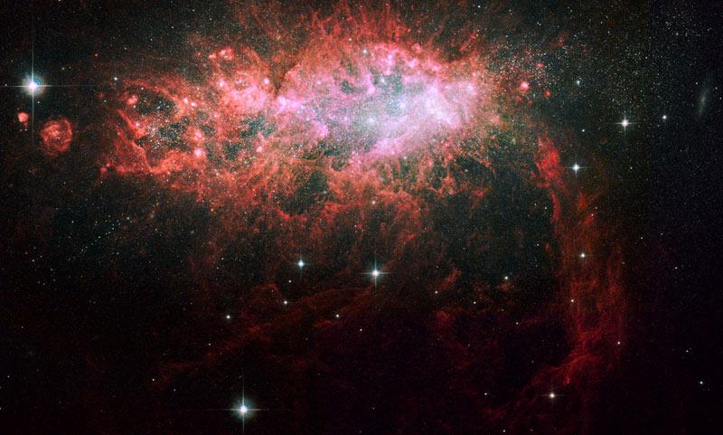 La galaxie NGC 1569