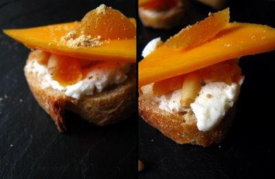 L'idée du week-end : fantaisie mimolette, gingembre et fruits secs
