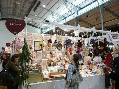 Le salon marie claire idées 2008 : bilan, photos, donnez vos impressions ! Le stand BoutiCréa au salon marie claire idées 2008