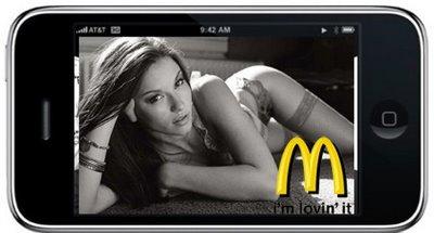 Tina Sherman nue malgré elle pour McDonald !