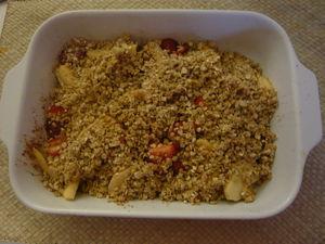 Crumble aux pommes P1010504