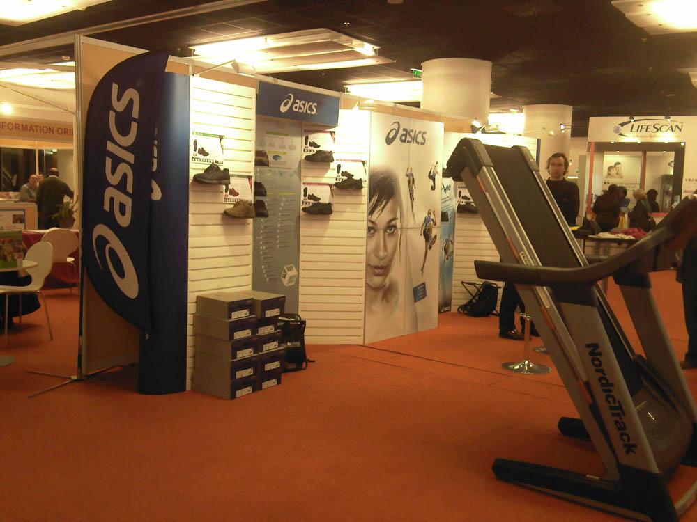 Photos Salons du diabète 2008 Asics