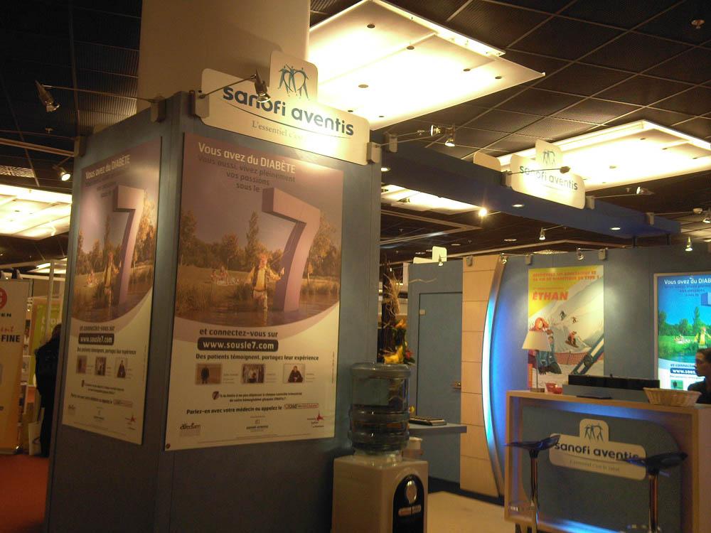 Photos Salons du diabète 2008 Exposants