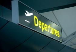 Un homme élit domicile dans un aéroport aéroport