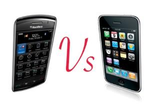 Blackberry vs iPhone