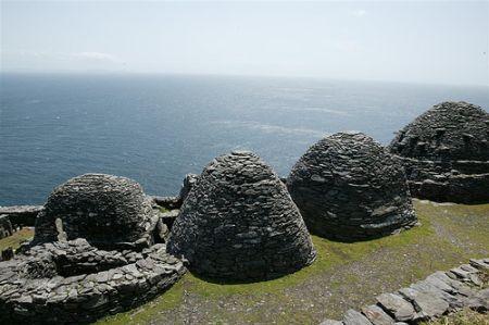 monastère sur îles skellig-kerry