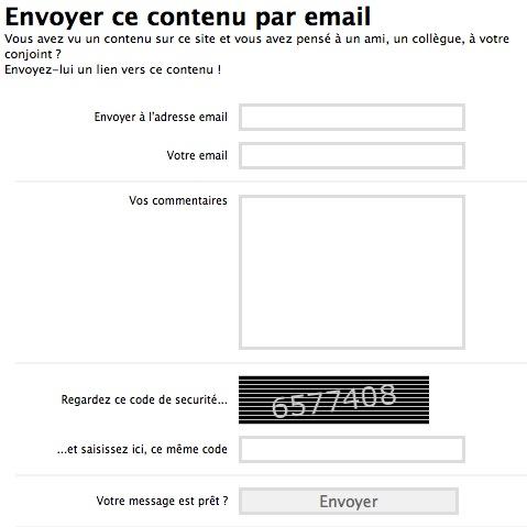 Envoyer par email à un ami - figaro.fr