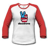 En mode disco T-shirt femme DISCODROME Hi5 Baseball