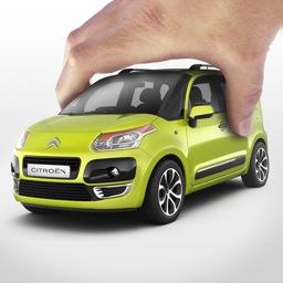 Citroën Picasso modèle réduit réalité augmentée iPhone