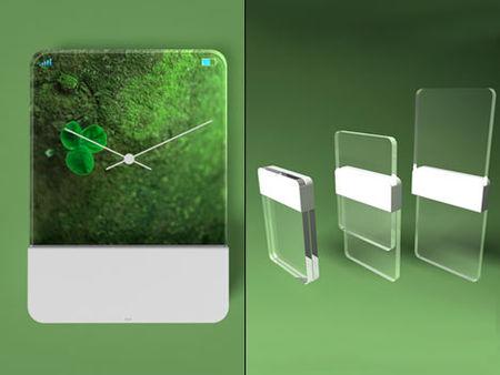 Le designer Mac Funamizu a concu ce téléphone transparent... glassyglassy4