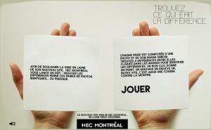 Advergame HEC Montreal