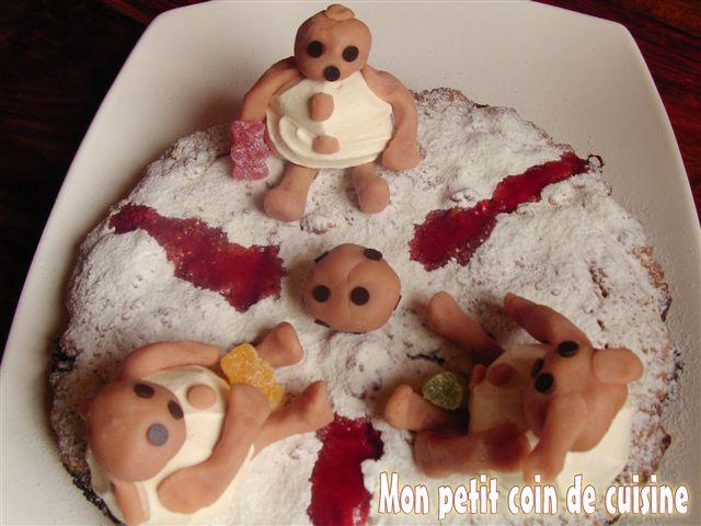 Desserts Le gâteau de Mel (sablé aux cassis)