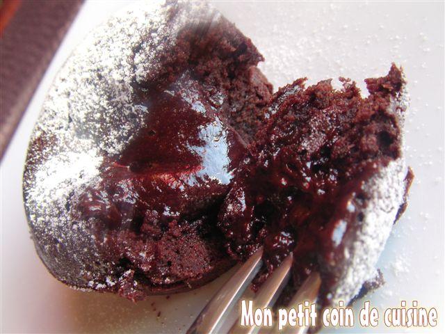 Desserts Mi-cuit au chocolat
