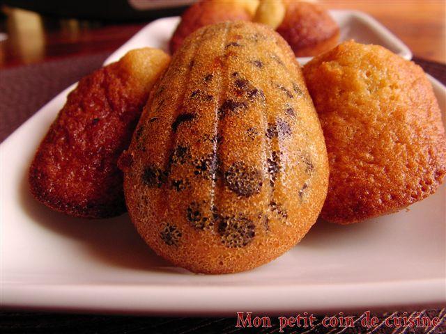 Desserts Petite tournée de madeleines pour goûter d'Automne