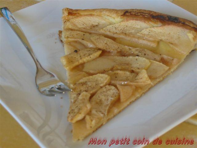 Desserts Tarte fine aux pommes