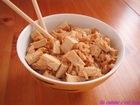 Riz aux épices et tofu fumé riz_miso_tofu