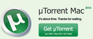 utorrent-mac uTorrent pour Mac!