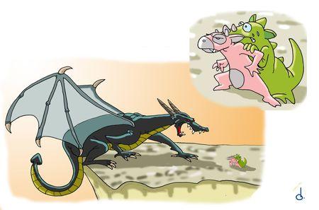 Doudou Académie 8 : le dernier combat dessin_dragon