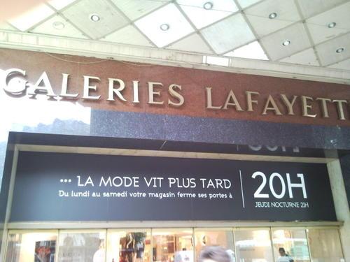 Galeries Lafayette : la mode toujours disponible