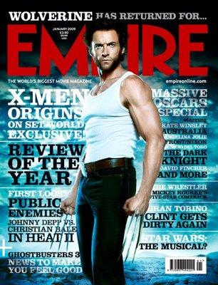 Hugh Jackman couverture d’Empire Magazine