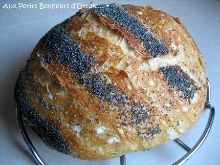 Petite miche de pain sur poolish Miche1