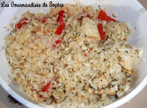 Risotto façon basquaise Risotto façon basquaise