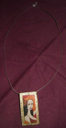 Mes trois marches de noel du mois de novembre collier