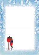 Lettre au Père Noël : 12 modèles de papier à lettres avec décor de Noël Lettre au Père Noël : 12 modèles de papier à lettres avec décor de Noël