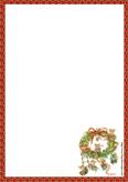 Lettre au Père Noël : 12 modèles de papier à lettres avec décor de Noël Lettre au Père Noël : 12 modèles de papier à lettres avec décor de Noël