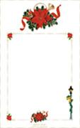 Lettre au Père Noël : 12 modèles de papier à lettres avec décor de Noël Lettre au Père Noël : 12 modèles de papier à lettres avec décor de Noël