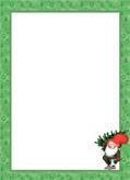 Lettre au Père Noël : 12 modèles de papier à lettres avec décor de Noël Lettre au Père Noël : 12 modèles de papier à lettres avec décor de Noël