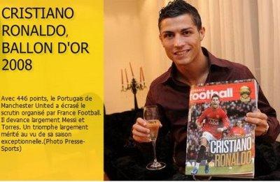 Cristiano Ronaldo trinque sa victoire (Photos) !