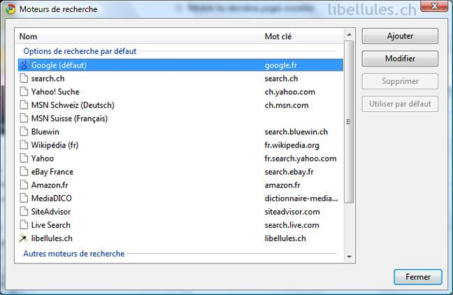 Comment modifier le moteur de recherche par défaut dans Google Chrome