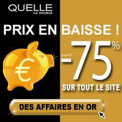 Le coup de Folie de Quelle les bons plans Quelle de planete reductions