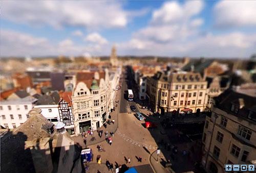 Tilt Shift l’effet maquette