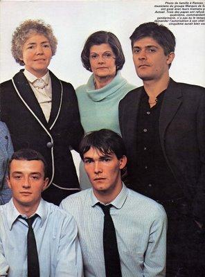 French new wave stars with their moms